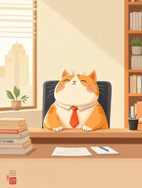 我的老板是只猫 - 日本免费电影海报